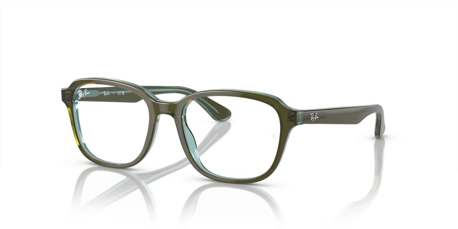 Ray-Ban Kids 0RY1627 Eyeglasses - Top Red & Violet & Orange - view 19